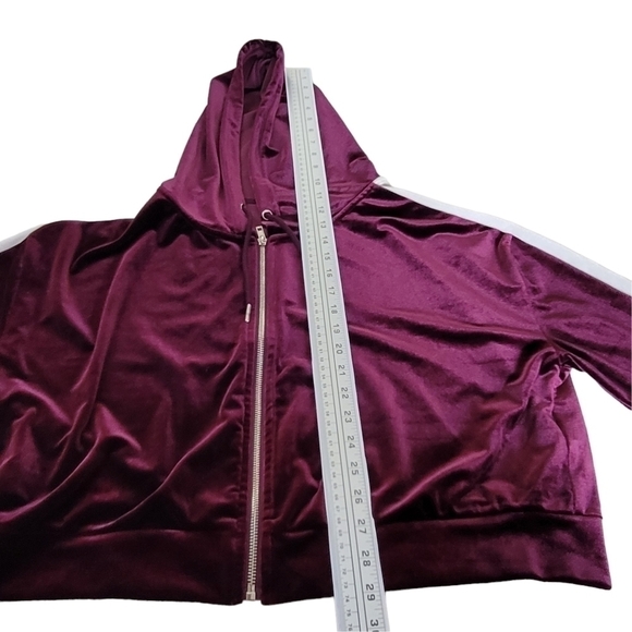 BLUENOTE Matching Purple Velvet Joggers And Hoodie Women Size L - Picture 8 of 16